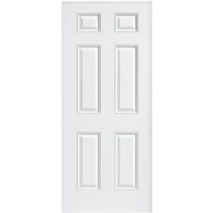 Exterior Door Steel 6 Panel B Grade