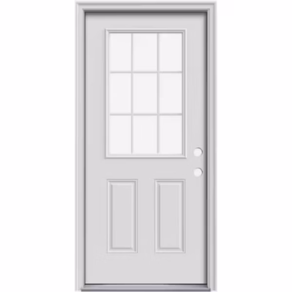 Exterior Door Steel Half Lite B Grade